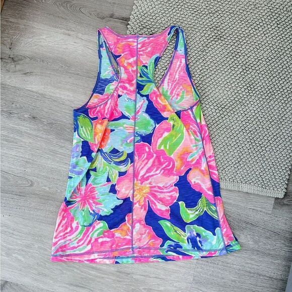 Lilly Pulitzer Floral Athletic Luxetic Top - Picture 3 of 3